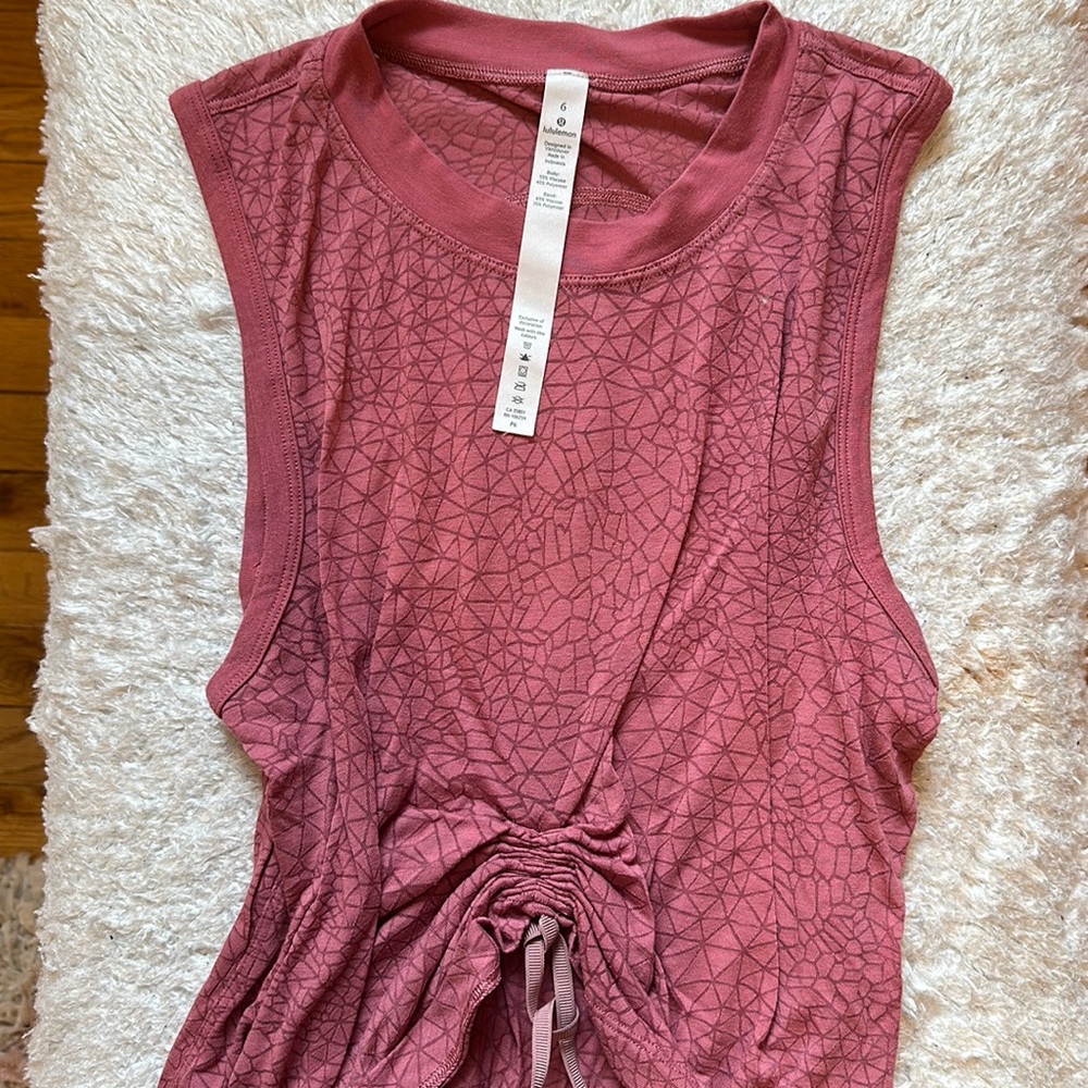 Lululemon Workout Crop Tank